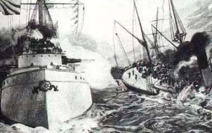 历史上著名的丰岛海战——甲午战争的重要导火索