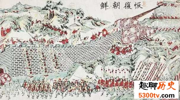 在清朝的新闻画报里,其实是中国大胜