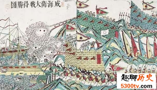 在清朝的新闻画报里,其实是中国大胜