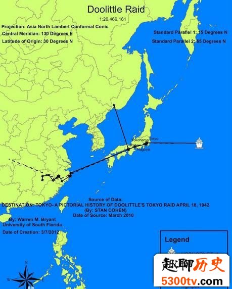 1942年美军轰炸东京 中国因何会付出巨大代价？