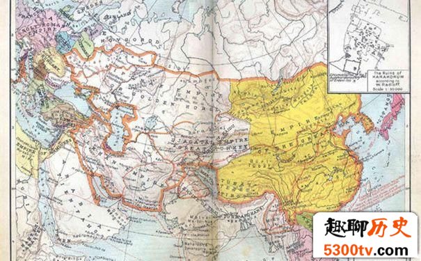 成吉思汗创立的蒙古帝国分裂后产生的国家有哪些