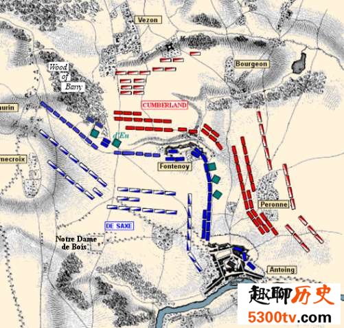 丰特努瓦战役：法国征服弗兰德斯