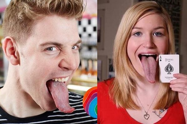 世界上舌头最长的男人和女人都是谁