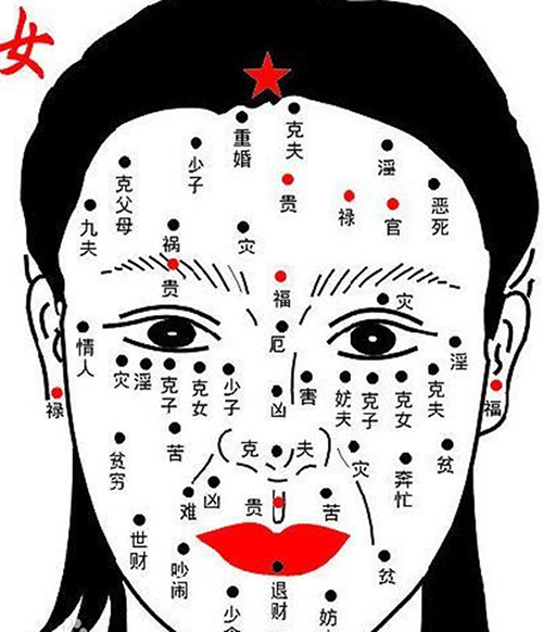 女人10处有痣是富贵痣，别乱点痣（小心富贵痣被点去）