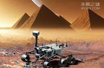 火星金字塔未解之谜，火星上的石像不止一座