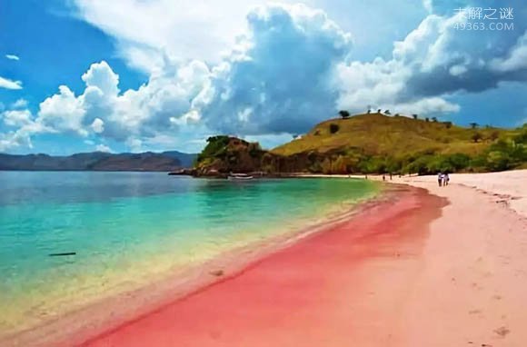 世界上最性感的海滩——印尼粉色少女心沙滩