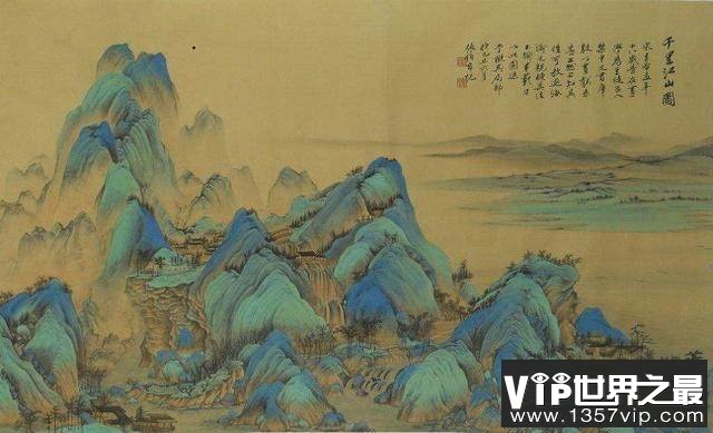 历史上的中国十大古画，《清明上河图》仅排第5(第1名实至名归)