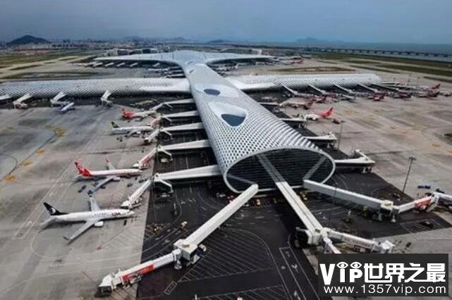 中国十大机场，上海浦东第3广州白云第4(北京首都稳居第1)