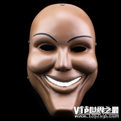 世界最恐怖的十大面具，白色面具和诡异笑脸面具恐怖如斯