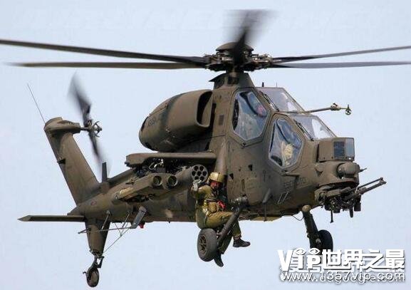 世界十大武装直升机战力排名，美国阿帕奇最厉害(武直-10上榜)