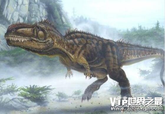 世界十大最强恐龙，南方巨兽龙排名第一(霸王龙仅排第三)