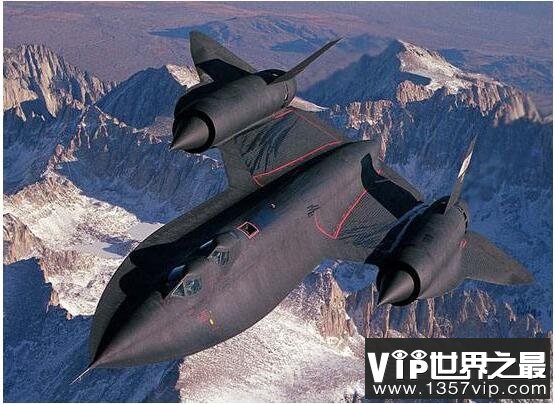 世界上最先进的侦察机，SR-71黑鸟侦察机(实战中没有一架被击落过)
