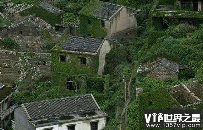 村庄远处拍摄