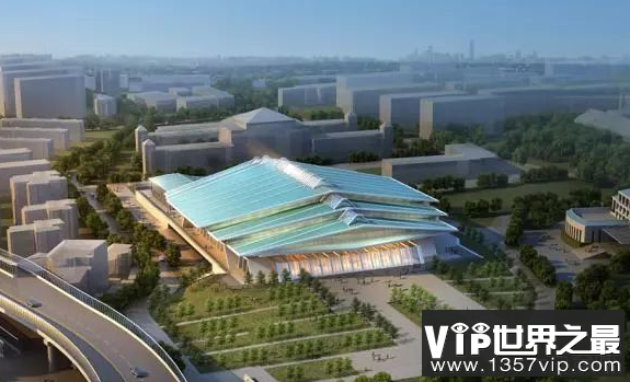 武汉大学新体育馆是中国最大的体育馆