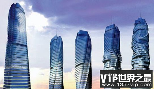 迪拜最令人震惊的建筑可以自由旋转360度旋转摩天大楼