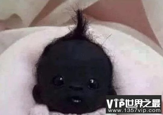世界上最黑的婴儿