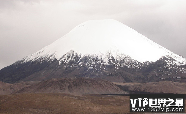 智利前十名的山脉,奥霍斯德尔萨拉多山,排名第一