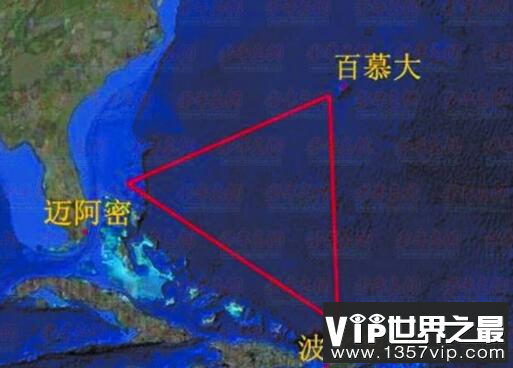Google拍到2座金字塔,百慕大三角海床现完美三边