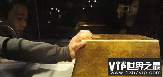 世界上最大的金砖，重达220公斤的大金砖