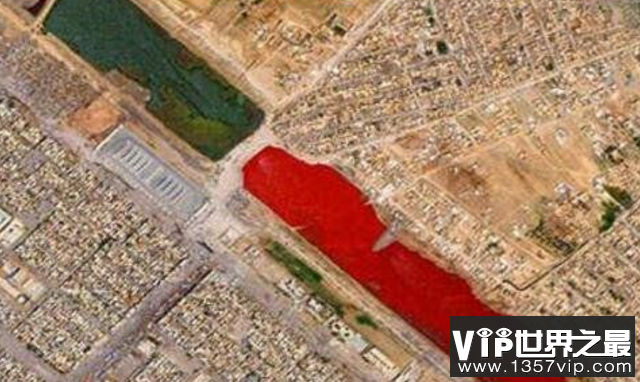 伊拉克血湖是真的吗?湖水为什么是红色的