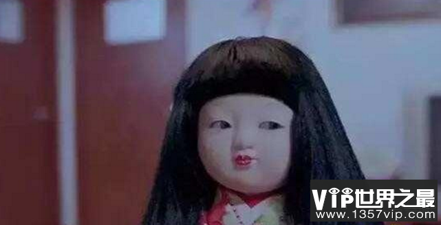 日本鬼娃娃，菊人形娃娃头发竟能不断生长