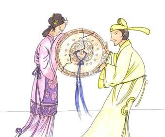 破镜重圆的主人公是谁 破镜重圆的典故