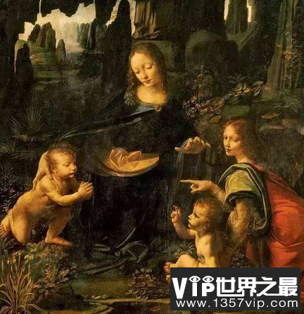 达芬奇十大诡异的画，岩间圣母的诡异之处