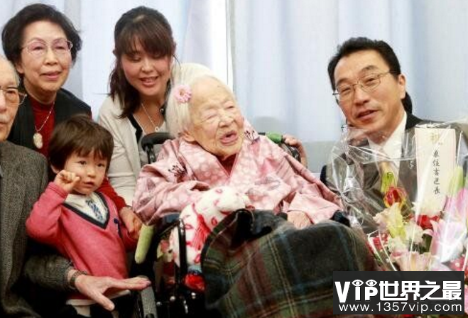 世界最长寿女性，日本大川美佐绪活了117岁