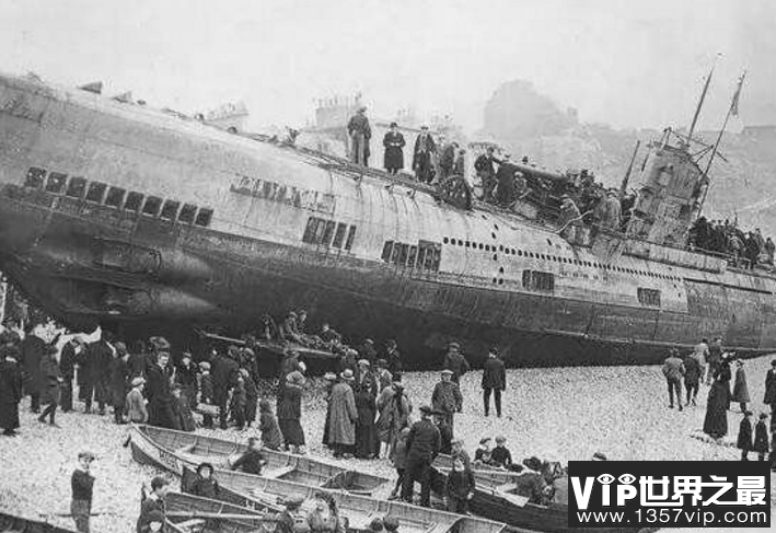 恐怖的幽灵潜艇一战德国潜艇U118，导致德国士兵微笑着死亡