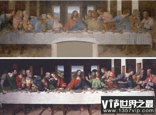 达芬奇最后的晚餐之谜，达芬奇自画像竟成耶稣门徒
