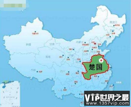 战国七雄地图古今对比，战国七雄是哪七国(我是楚国人)