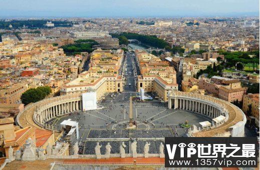 欧洲最小的国家：梵蒂冈，仅0.44平方公里，一不留神就出国(图2)