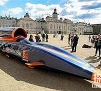 世界上速度最快的车：超音速推进号，最高时速1609.3KM
