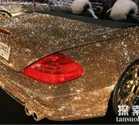 世界上最贵的钻石跑车：阿斯顿马丁DB7，28.5亿打造的黄金跑车
