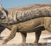 厚甲龙：欧洲小型食草恐龙（长2米/有多种护甲的恐龙）