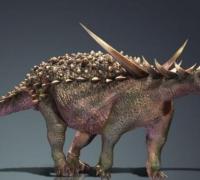 楯甲龙：北美洲大型食草恐龙（体长7.6米/早白垩世恐龙）
