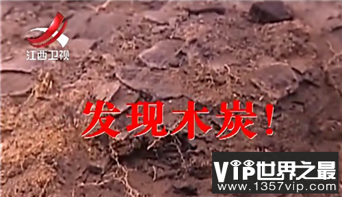 萧山柴岭山千年王陵发现的木炭