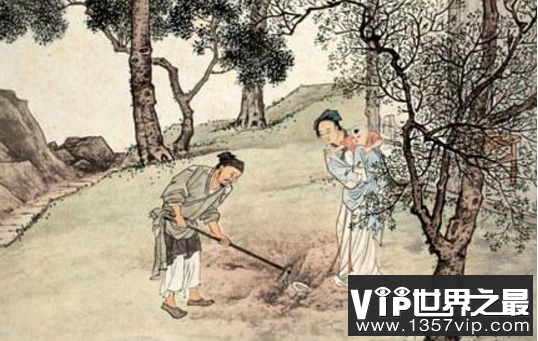 二十四孝的故事：埋儿奉母，孝心奉母得黄金为报(图3)