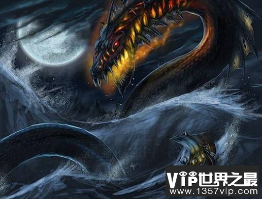 北海巨妖-克拉肯，比蓝鲸大百倍的巨型乌贼(口吞抹香鲸)