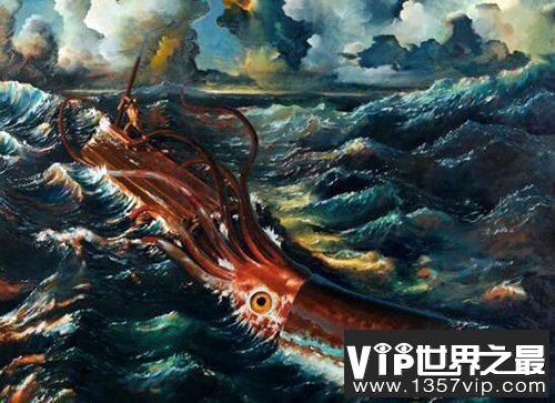 大王酸浆鱿，世界上最大的鱿鱼（长2米/重400斤）