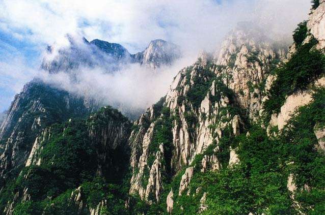 中国五大名山排行榜：恒山上榜，第五高度达2160.7米