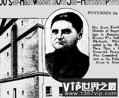 世界十大职业女杀手排行榜：伊丽莎白·巴托里被称为血腥伯爵夫人