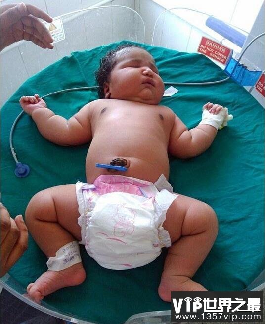 世界上最重的女婴 母亲孩子体重超标