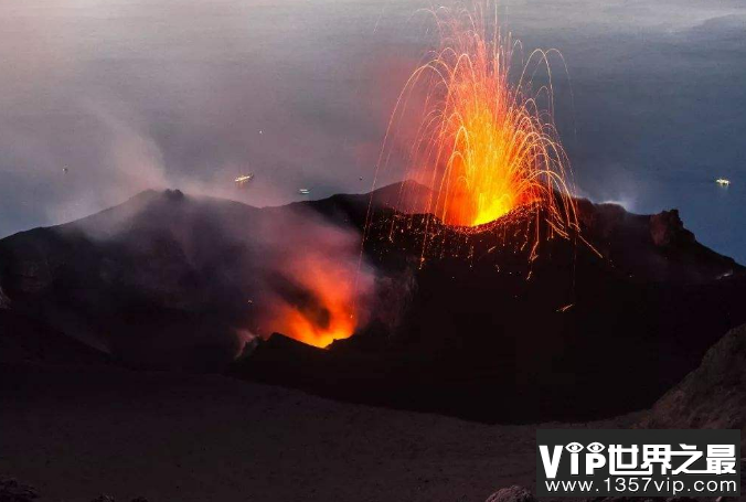 世界十大著名火山 第一最活跃，多次爆发式喷发