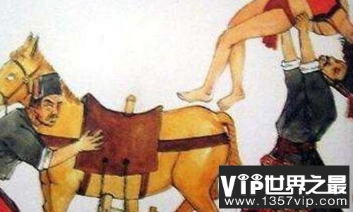 古代刑罚,最残酷最变态的酷刑摧残女性(骑木驴)