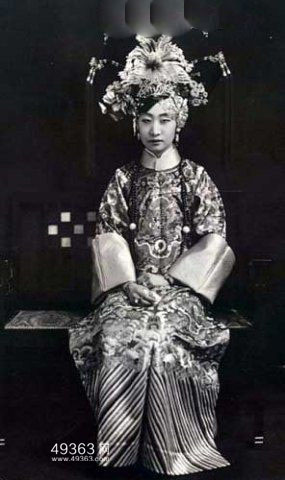 清朝最美的格格，真正美丽的公主与格格（珍贵老照片）