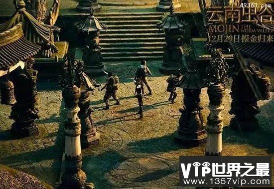 献王墓，若非天崩，外不可破（美军坠落下的飞机破了机关）