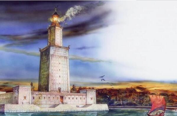世界古代七大奇迹-亚历山大灯塔