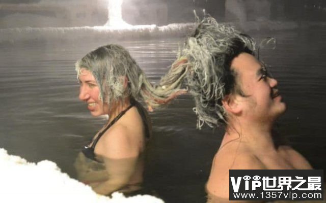 世界上最寒冷的温泉