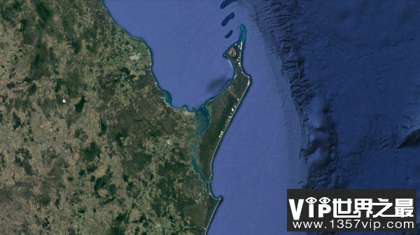 世界最大的沙岛：费沙岛面积达1840平方公里